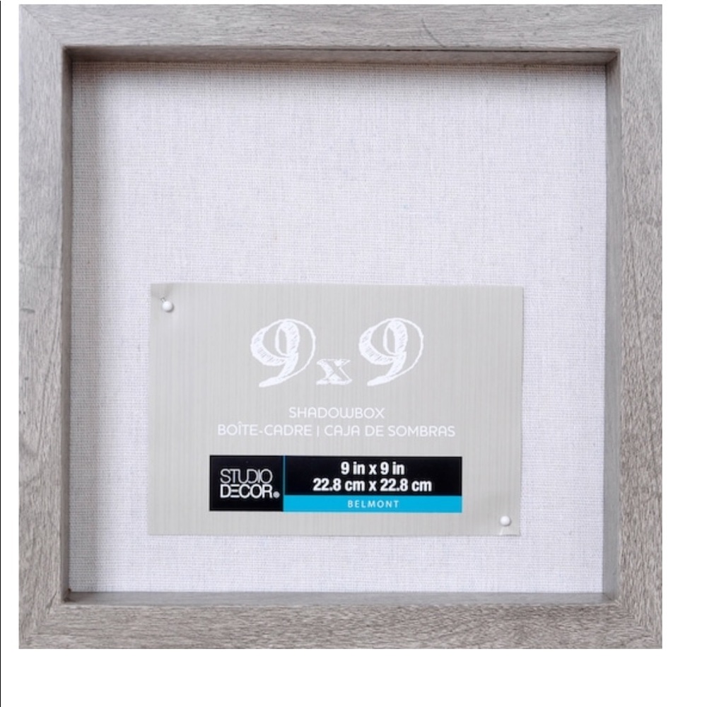 Shadow box- black